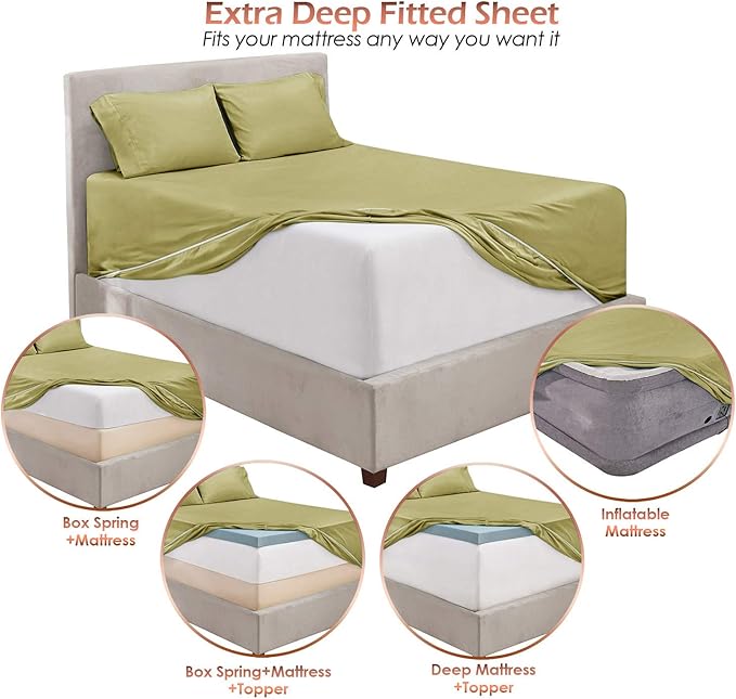 Hearth & Harbor Extra Deep Pocket Sheets - Image 6