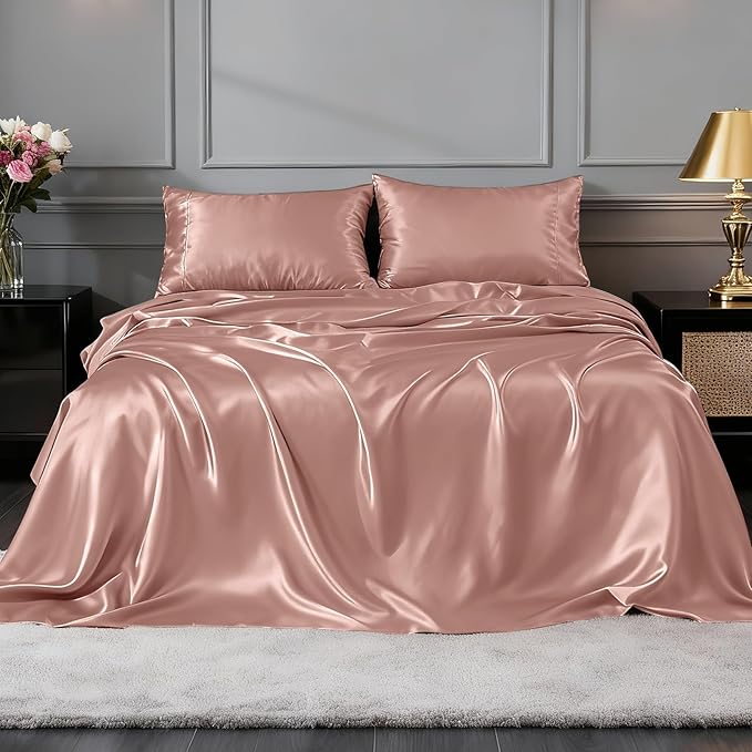 FreshCulture Satin Sheets King Size - Image 2