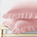 KKJIAF Ruffle Body Pillow Cases Set of 1, Ruffled Pillow Covers by KKJIAF