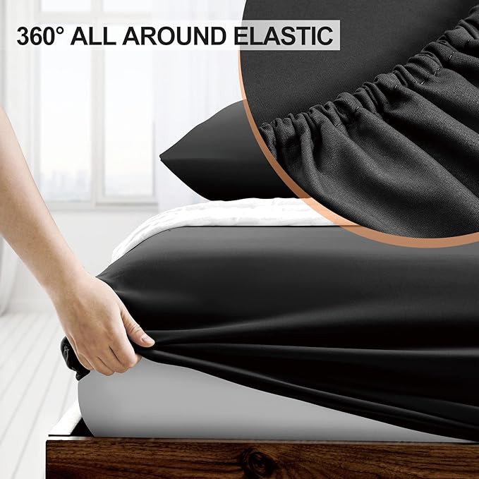 FreshCulture King Fitted Sheet Only 2 Pack - Image 3