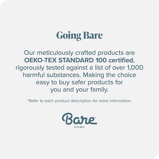 Bare Home 5-Pack Fitted Bottom Sheets Twin Extra Long - Image 8
