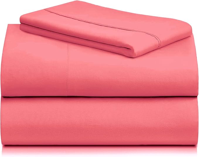LuxClub 3 PC Twin Sheet Set, Deep Pockets Wrinkle Free Cooling Bed Sheets Hotel - Image 8