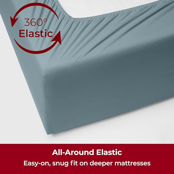 Mellanni Extra Deep Split King Sheets - Image 5