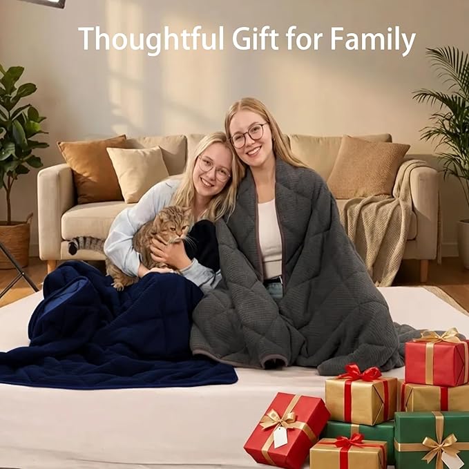 ZonLi 20lbs Weighted Blanket for Adults Sleeping, Double-Sided All Season - Image 7