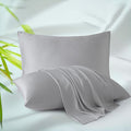 4-Pack Bamboo Viscose Zippered Pillow Cases King Size, 400 Thread Count Cooling by ZaizaiHome