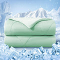 Cooling Comforter Queen Size, Double-Sided Cold Tech Fabric Quilted Bed by bedsmile