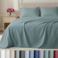 CALIFORNIA DESIGN DEN Authentic Soft Split King Sheets, 800 Sateen 100% Cotton by CaliforniaDesignDen