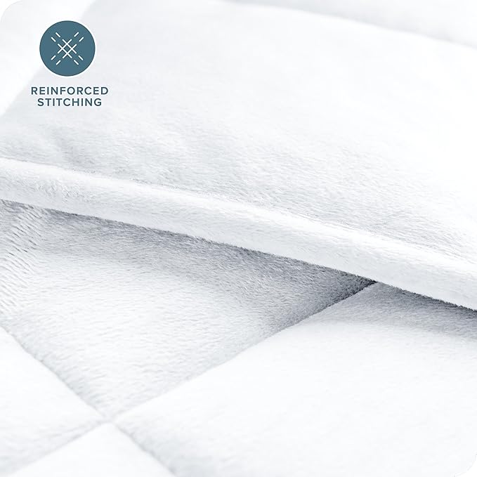 Bare Home Weighted Blanket King Size 25lb - Image 8