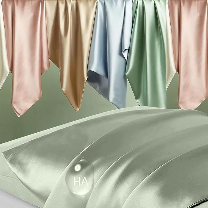 Silk Pillowcase for Hair and Skin, Mulberry Silk Pillow Cases King Size - Image 2