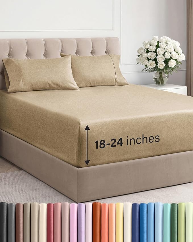 Extra Deep Queen Sheet Set by CGKUnlimited