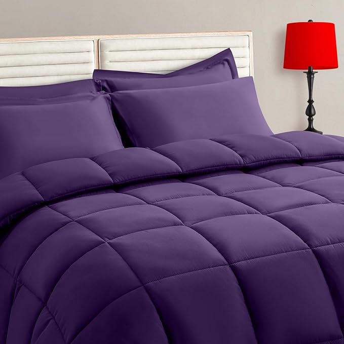 TAIMIT Purple King Comforter Set by TAIMITBedingSets