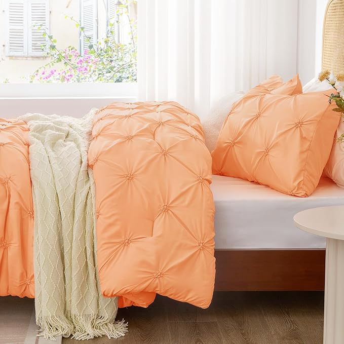 BEDELITE Apricot Queen Comforter Set - Image 3