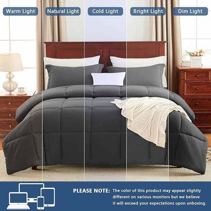 CozyLux King Size Comforter Set - Image 5