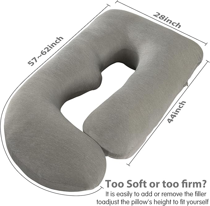 U-Shaped Full Body Pregnancy Pillow - Image 7