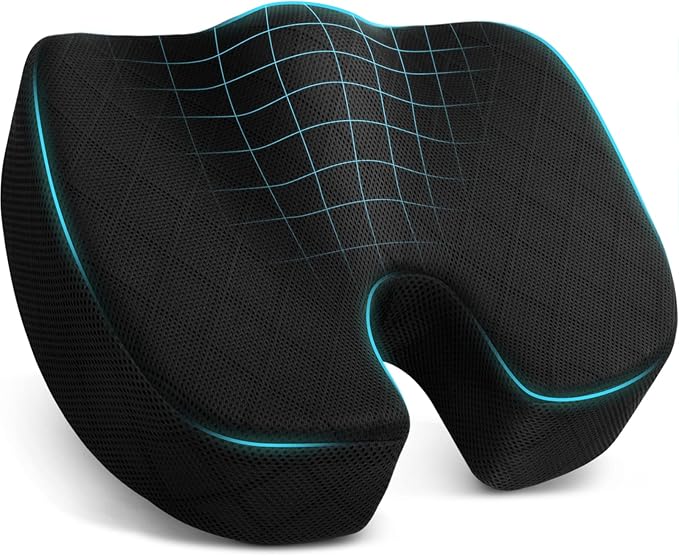 TushGuard Seat Cushion, Office Chair Cushions, Car Seat Cushion, Non-Slip by TushGuardSeatCushonsPillows