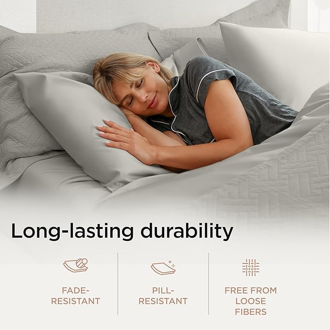 Threadmill Luxury 800 Thread Count California King 100% Cotton Sheets - Image 4