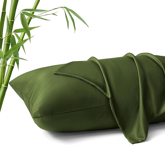 MR&HM Queen Pillow Cases Set of 2, Cooling Pillow Case by MRHM