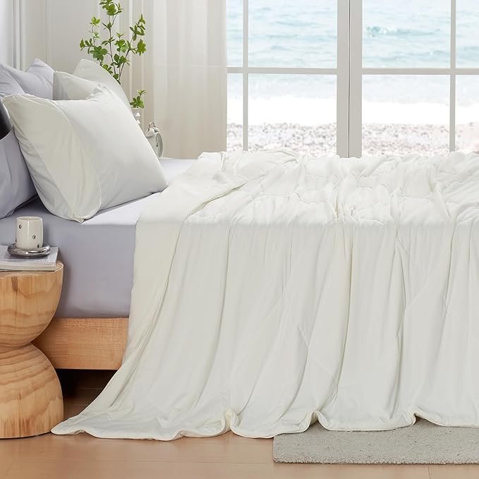 Cozy Bliss Cooling Comforter Twin Size, Cooling Blankets - Image 4