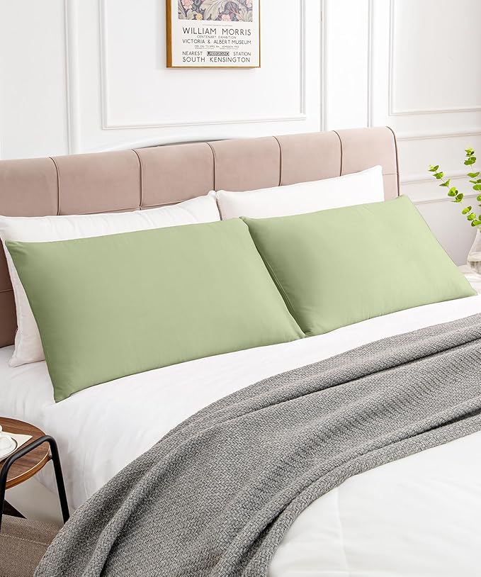Warmstar Cotton Pillow Cases Standard Size Set of 2, 600 Thread Count - Image 2