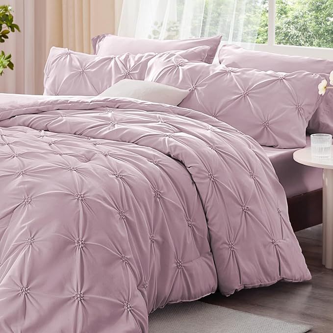 BEDELITE Light Purple Queen Comforter Set - Image 2