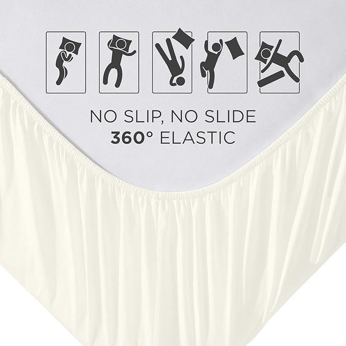 Royale Linens Fitted Sheet Twin - Image 5