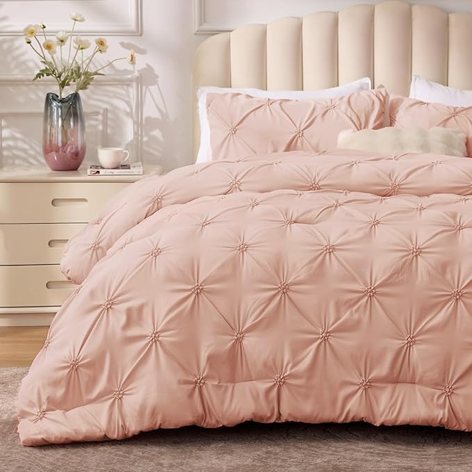BEDELITE Dusty Pink King Size Comforter Set by BEDELITE
