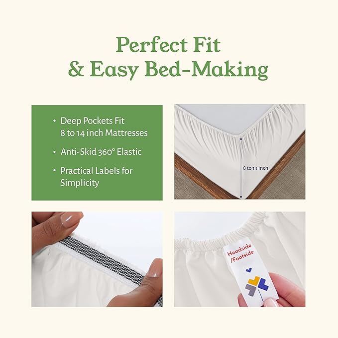 California Design Den XL Twin Sheets Set - Image 5