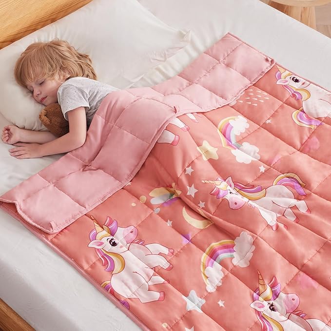 anfie Weighted Blanket Kids, Weighted Blanket Cooling Blanket by anfie