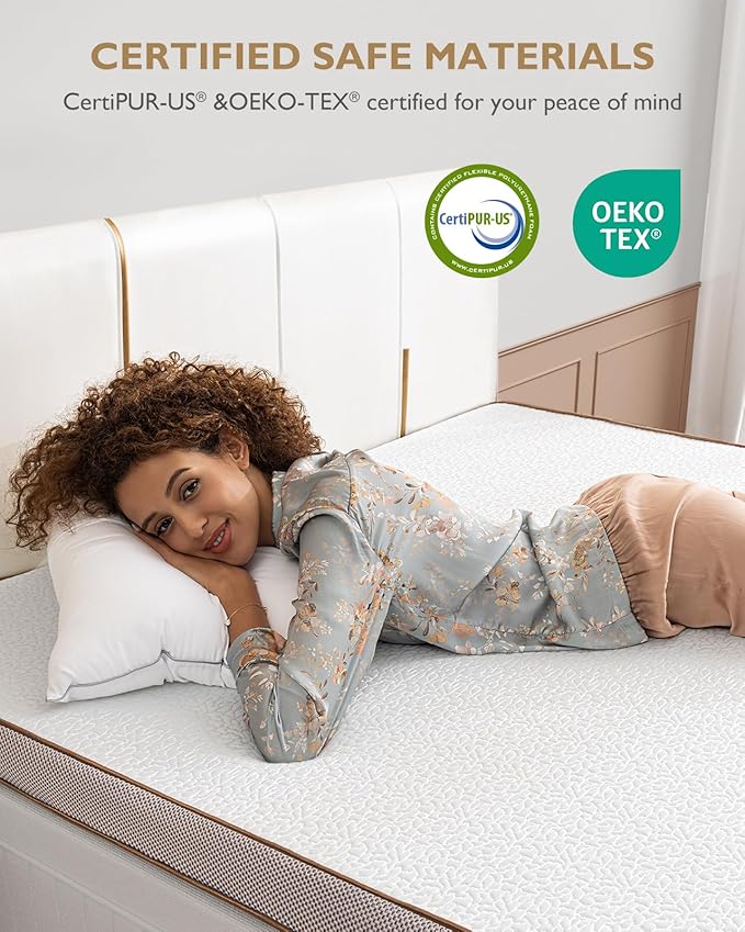 BedStory 3 Inch Mattress Topper Full Size - Image 4