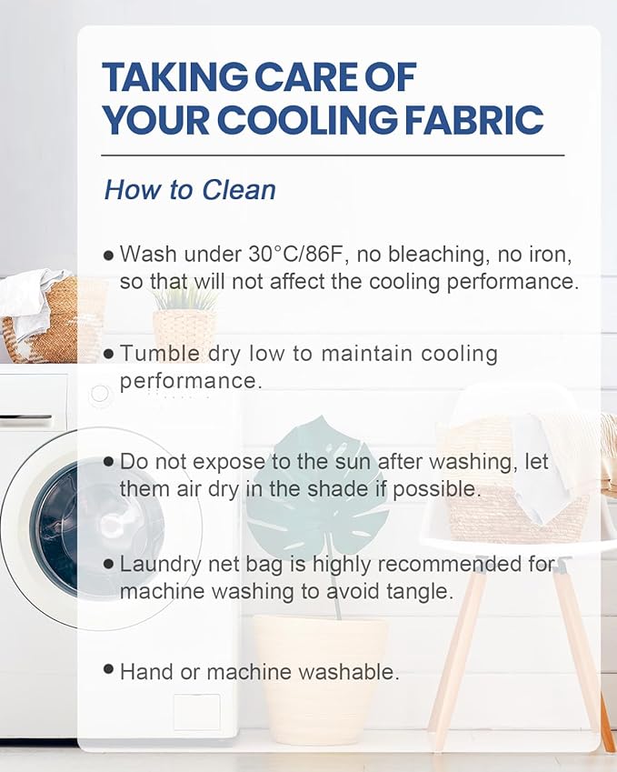 Ailemei Direct Cooling Blanket for Hot Sleepers, Double Sided Cold Effect - Image 9