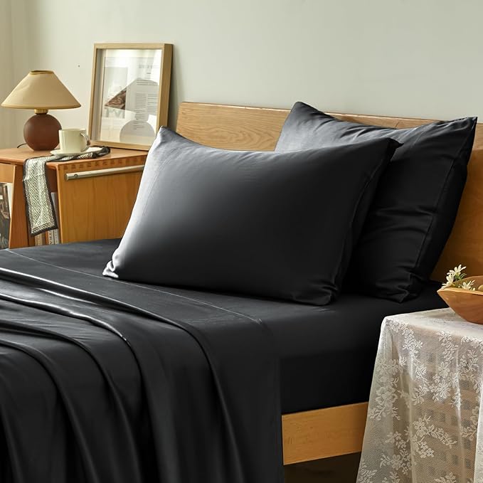 Homiest Cooling Pillow Cases Queen Size Set of 2, 100% Rayon Derived from - Image 2