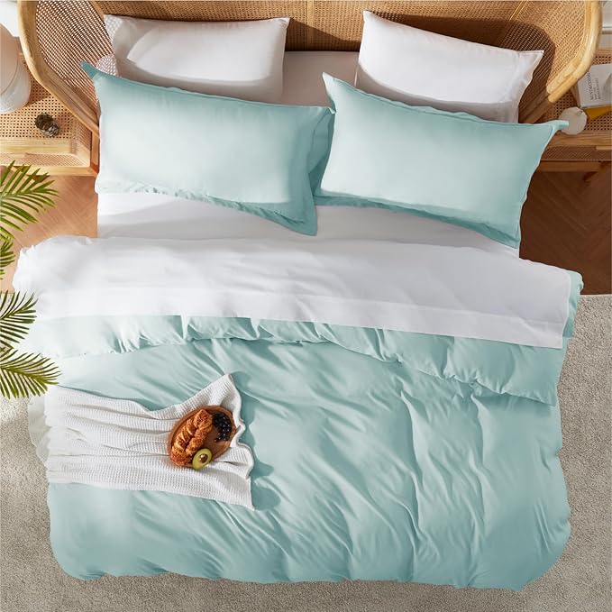 Nestl Light Blue Duvet Cover Full Size - Image 5