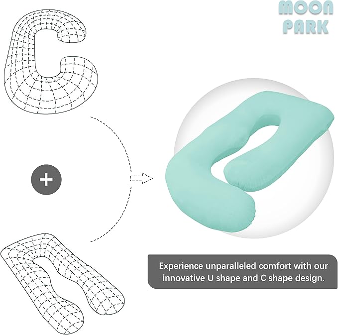 MOON PARK Pregnancy Pillows for Sleeping - Image 5