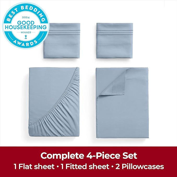 Mellanni Extra Deep King Sheets - Image 4