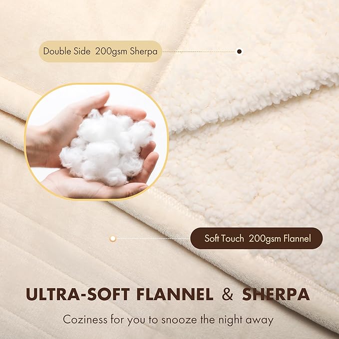 Queen Electric Blanket 84" x 90" - Image 4