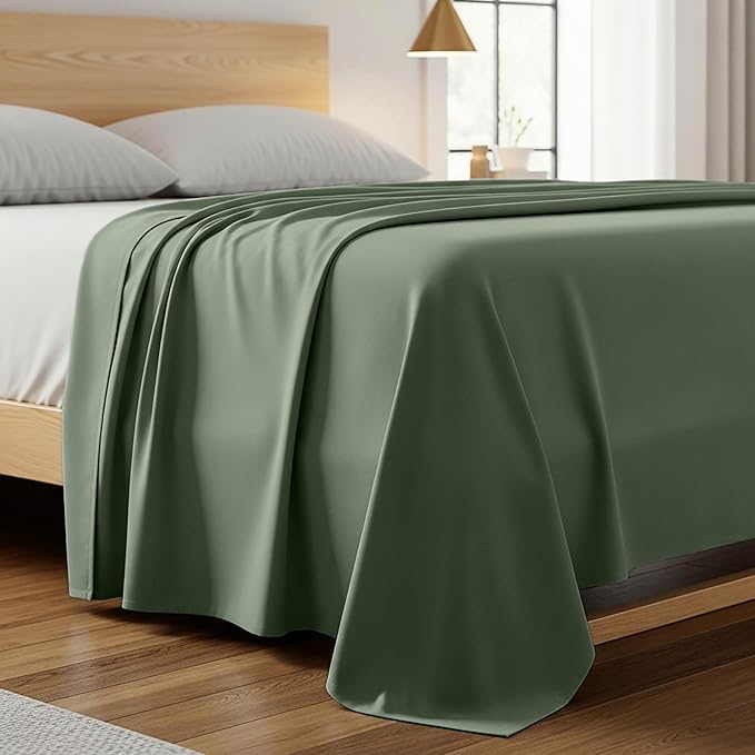 Mellanni Twin XL Size Flat Sheet by Mellanni