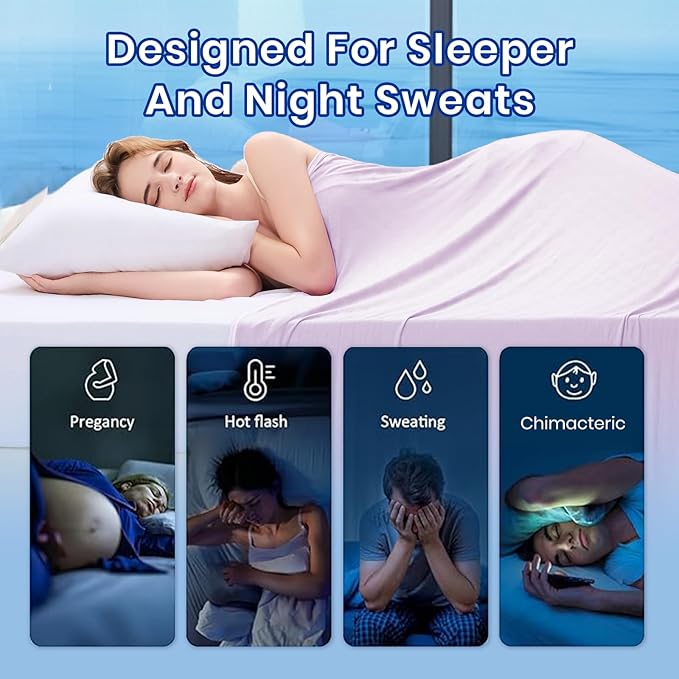 Topcee Cooling Blanket Queen Size- 90"x90" Summer Cooling Throw Blanket - Image 4