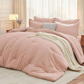 MUXHOMO 5 Pieces Twin Comforter Set, Soft Bed in a Bag Twin Size, All Season by MUXHOMO