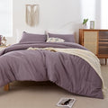 ROSGONIA Dusty Purple Twin/Twin XL Comforter Set by ROSGONIA