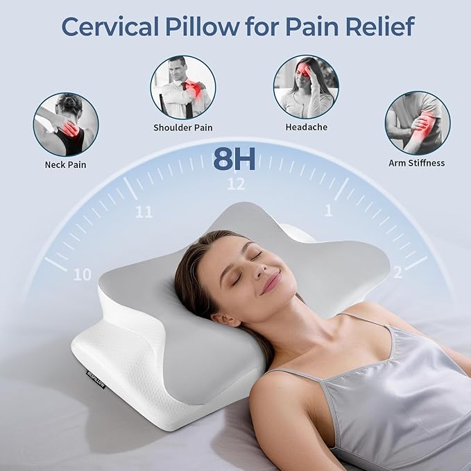 Cervical Neck Pillow for Pain Relief - Image 2