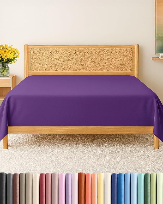 King Size Flat Sheet by CGKUnlimited