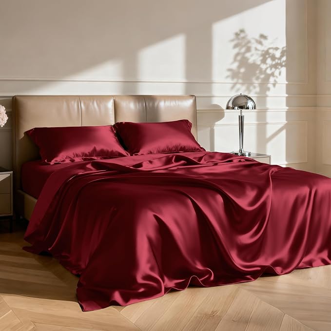 Love's cabin Satin Queen Sheets Set - Image 2