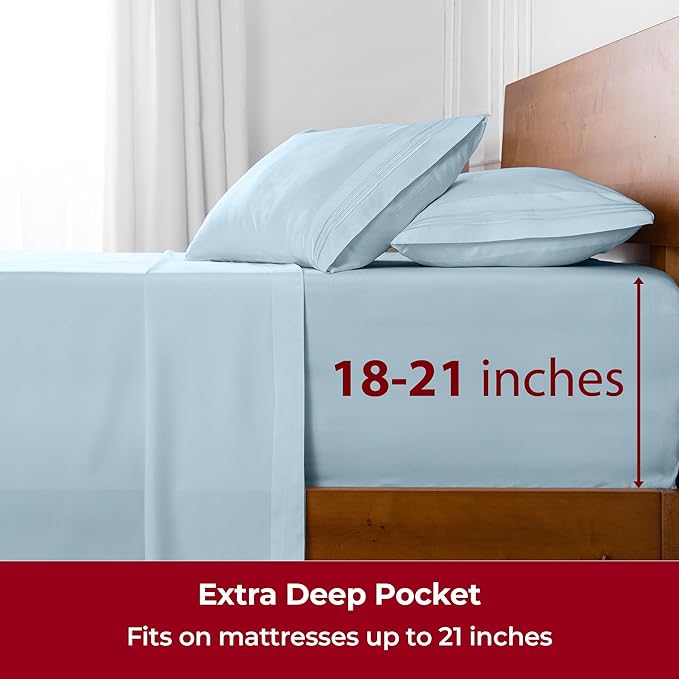 Mellanni Extra Deep Twin XL Sheets - Image 6