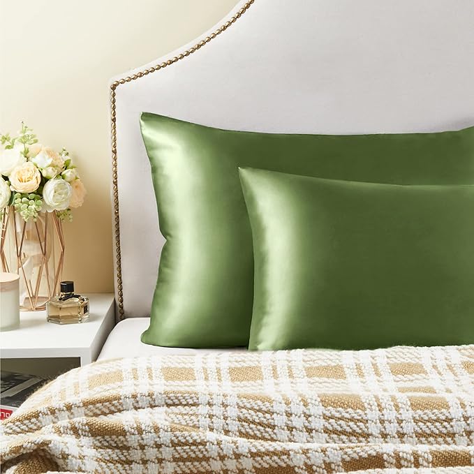 BEDELITE Satin Pillowcase for Hair and Skin, Super Soft and Cooling Similar to - Image 7