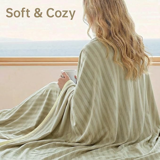Guohaoi Cooling Blanket for Hot Sleepers and Night Sweats, 100% Oeko-Tex - Image 7