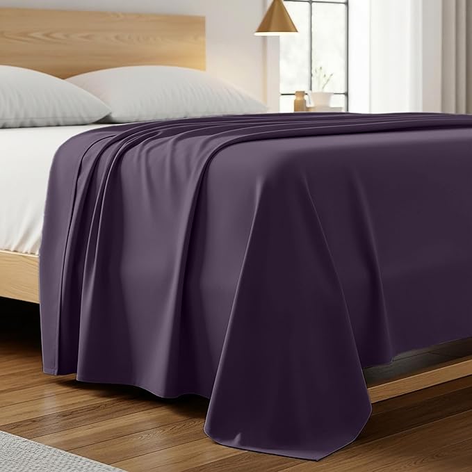 Mellanni King Size Flat Sheet by Mellanni
