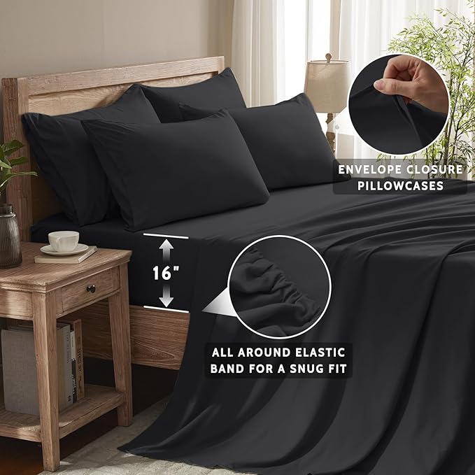 Cal King Size Sheets Set - Image 3