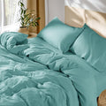 SONORO KATE 100% French Linen Duvet Cover King Size, Soft Breathable by SONOROKATE