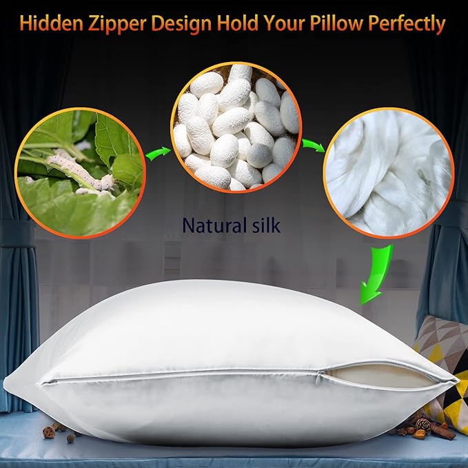 Mulberry Silk Pillowcase 2 Pack - Image 5