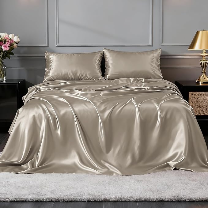 FreshCulture Satin Sheets California King - Image 2
